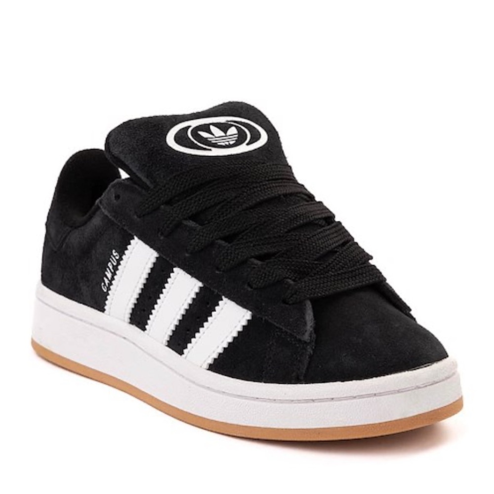 Adidas Campus Black and White Shoes good condition!